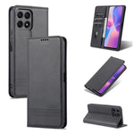 AZNS Custodia per telefono in pelle a vibrazione orizzontale con struttura in vitello magnetico, For vivo S10e / V23e, For vivo T1, For Honor X30i