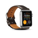Cinturino per cinturino in pelle bovina retrò in cera d'olio, For Apple Watch Series, For Apple Watch Series 5