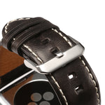 Cinturino per cinturino in pelle bovina retrò in cera d'olio, For Apple Watch Series, For Apple Watch Series 5