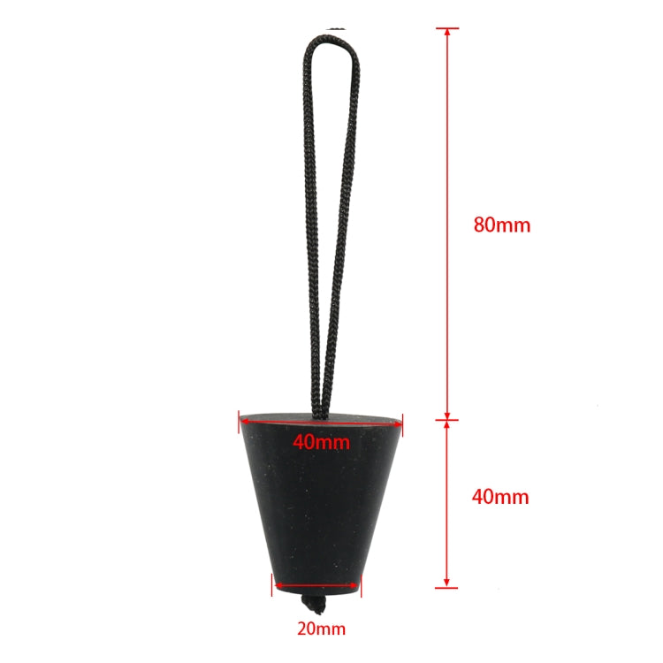 Tappo per foro di scarico in silicone per kayak, A6697 4 in 1 Blue, A6698 4 in 1 Green, A6699 4 in 1 Black, A6700 4 in 1 Red, A6701 8 in 1 Blue, A6702 8 in 1 Green, A6703 8 in 1 Black, A6704 8 in 1 Red