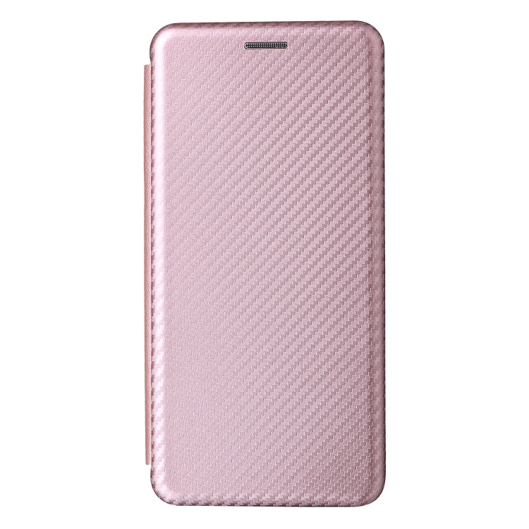 Custodia per telefono in pelle con vibrazione orizzontale magnetica in fibra di carbonio, For Google Pixel 6a