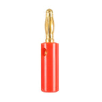 Copertura rossa e nera per auto Spina audio con testa a banana da 4 mm placcata in oro, A6545 10 in 1, A6546 20 in 1, A6549 40 in 1