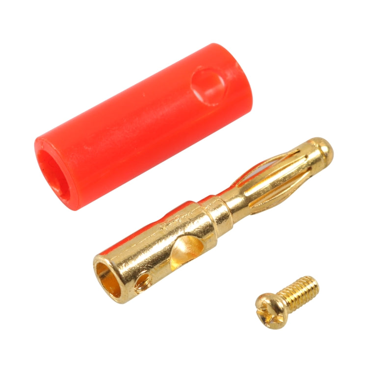 Copertura rossa e nera per auto Spina audio con testa a banana da 4 mm placcata in oro, A6545 10 in 1, A6546 20 in 1, A6549 40 in 1