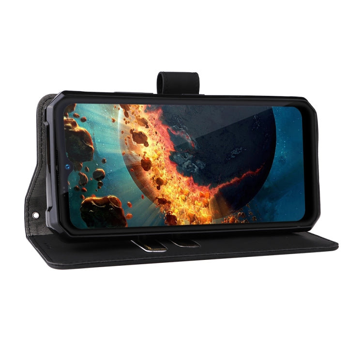 Custodia per telefono in pelle con fibbia magnetica tinta unita, For Oukitel WP15 5G