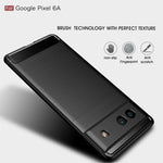 Custodia in TPU antiurto con trama in fibra di carbonio spazzolata, For Google Pixel 6a, For Sony Xperia 5 III