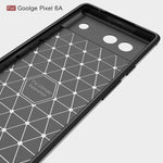 Custodia in TPU antiurto con trama in fibra di carbonio spazzolata, For Google Pixel 6a, For Sony Xperia 5 III