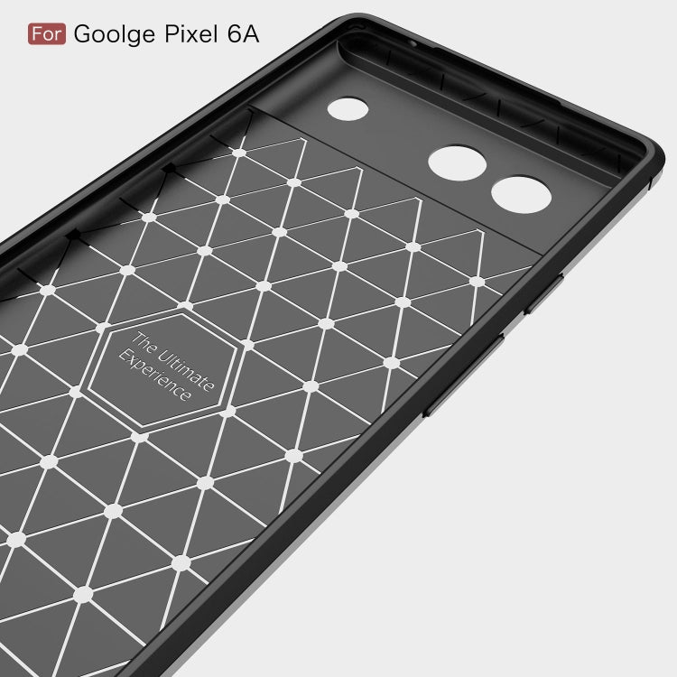Custodia in TPU antiurto con trama in fibra di carbonio spazzolata, For Google Pixel 6a, For Sony Xperia 5 III