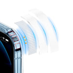 Custodia magnetica in TPU per iPhone 12 e 13 compatibili