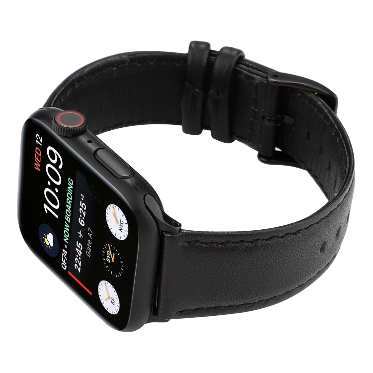 Cinturino in vera pelle con trama di cavallo pazzo in cera d'olio, For Apple Watch Series, For Apple Watch Series 5