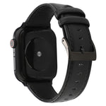 Cinturino in vera pelle con trama di cavallo pazzo in cera d'olio, For Apple Watch Series, For Apple Watch Series 5