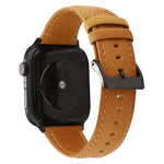 Cinturino in vera pelle con trama di cavallo pazzo in cera d'olio, For Apple Watch Series, For Apple Watch Series 5