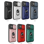 Custodia scorrevole con slot scheda per iPhone 12
