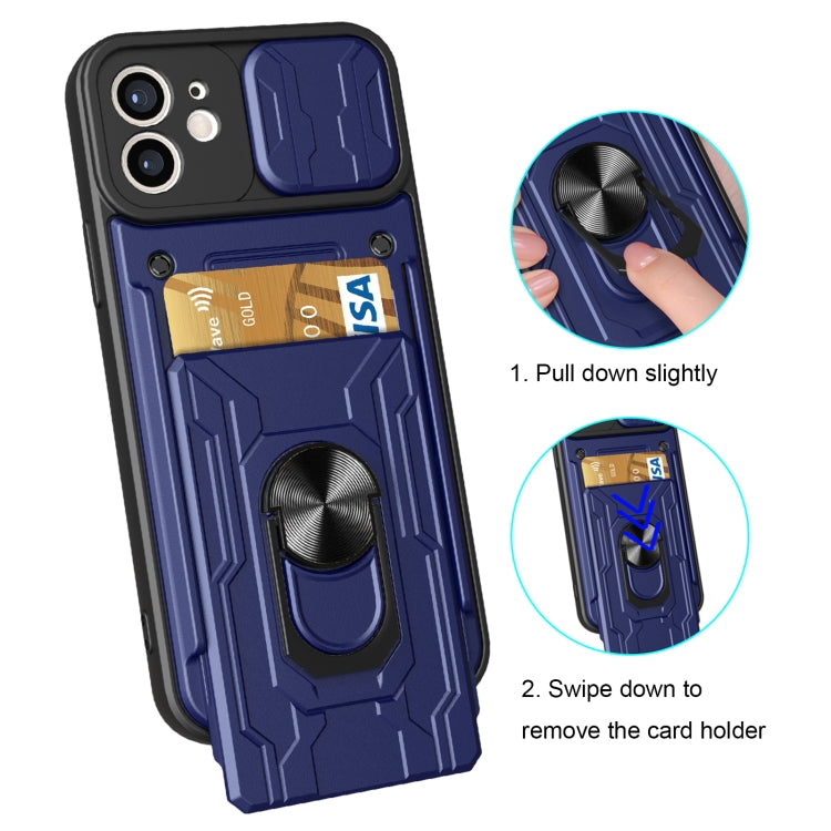 Custodia scorrevole con slot scheda per iPhone 12