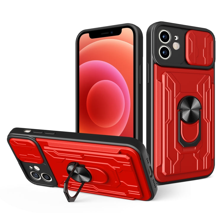 Custodia scorrevole con slot scheda per iPhone 12