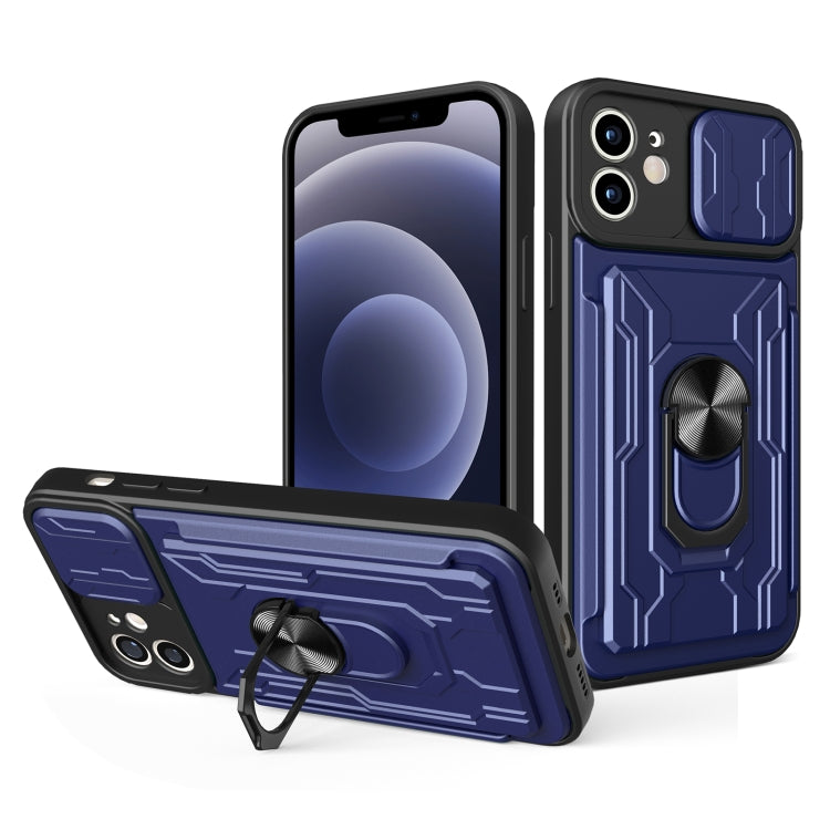 Custodia scorrevole con slot scheda per iPhone 12