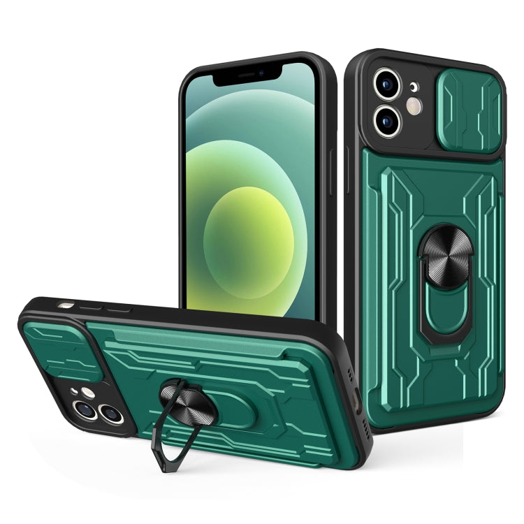Custodia scorrevole con slot scheda per iPhone 12
