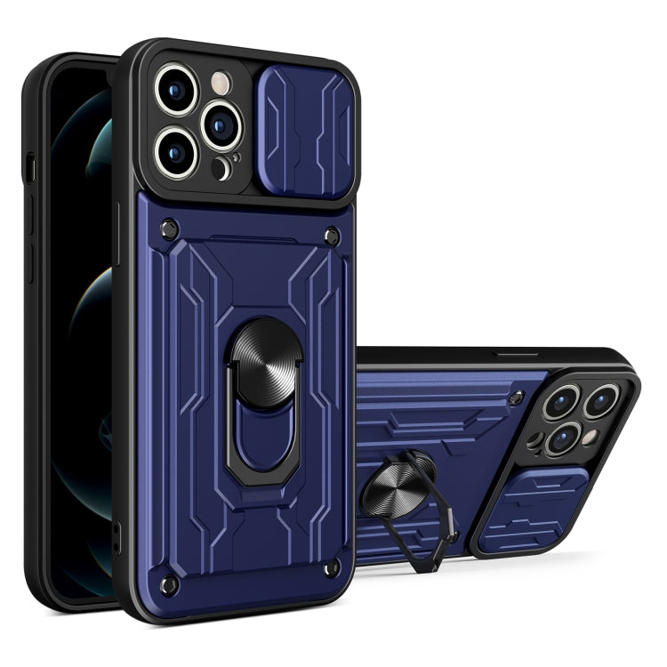 Custodia scorrevole con slot scheda per iPhone 12