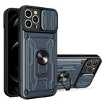 Custodia scorrevole con slot scheda per iPhone 12