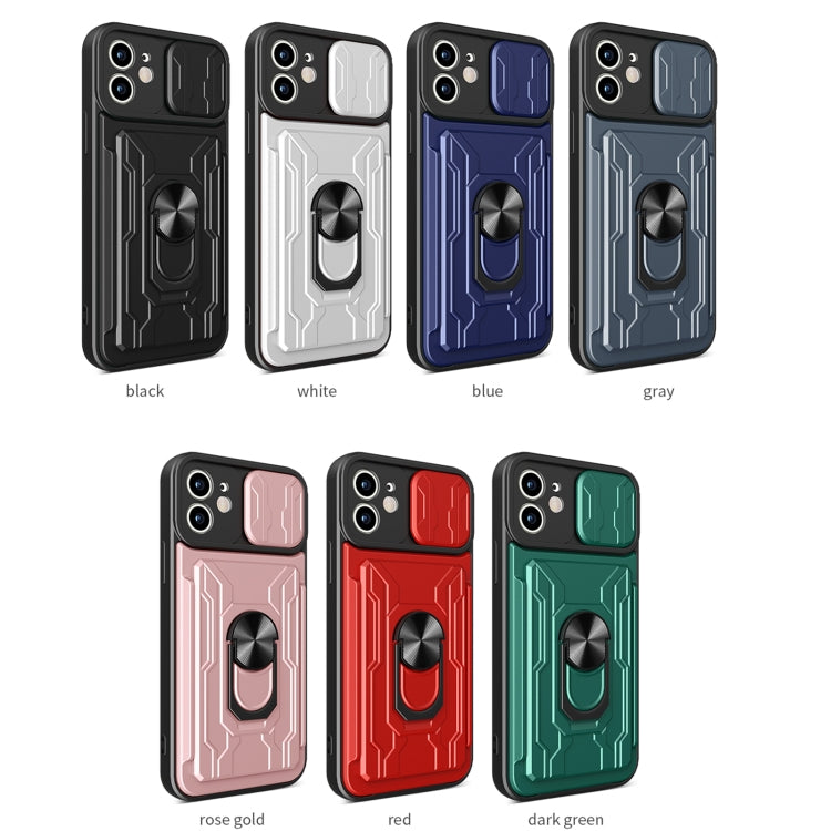 Custodia con scheda scorrevole per iPhone 11