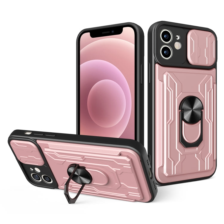 Custodia con scheda scorrevole per iPhone 11
