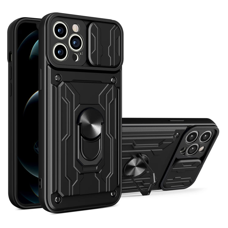 Custodia con scheda scorrevole per iPhone 11