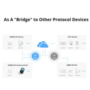 Interruttore remoto Sonoff RF Bridge R2 da 433 MHz a Wifi Smart Home Security