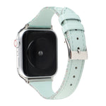Cinturino cinturino in vera pelle con strisce cucite, For Apple Watch Series, For Apple Watch Series 5