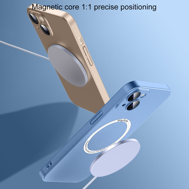 Custodia in silicone liquido per iPhone 12 e 13 compatibile MagSa
