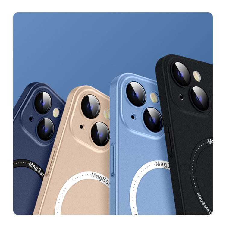Custodia in silicone liquido per iPhone 12 e 13 compatibile MagSa