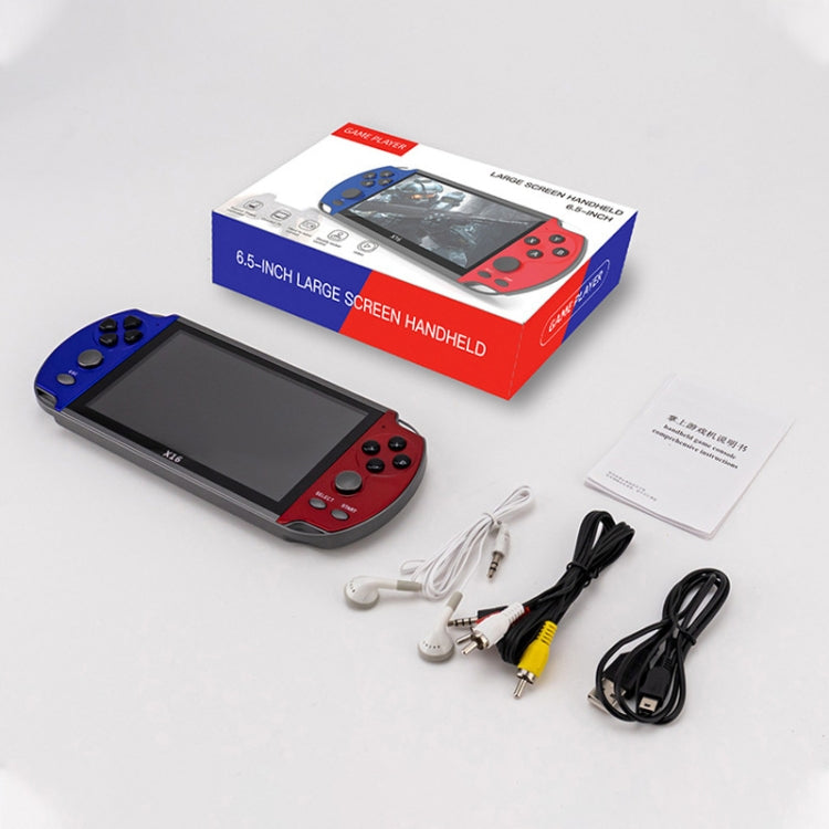 Console di gioco portatile 6,5" con 6800+ giochi e memoria 8GB