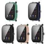 PC + custodia protettiva per orologio in vetro temperato, For Amazfit GTS 2 mini