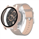 PC + custodia protettiva per orologio in vetro temperato, For Huawei Watch GT 3 42mm, For Huawei Watch GT 3 46mm