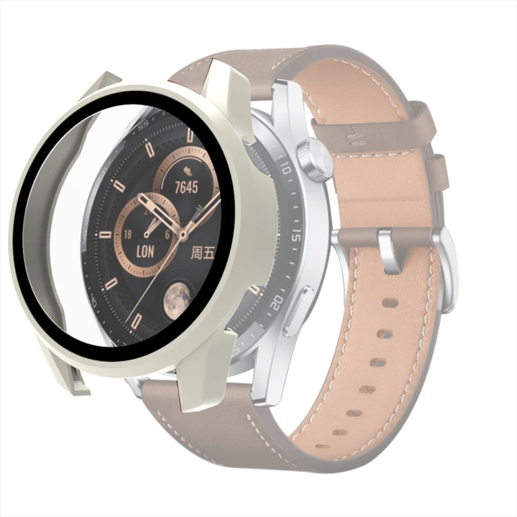 PC + custodia protettiva per orologio in vetro temperato, For Huawei Watch GT 3 42mm, For Huawei Watch GT 3 46mm