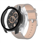 PC + custodia protettiva per orologio in vetro temperato, For Huawei Watch GT 3 42mm, For Huawei Watch GT 3 46mm