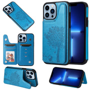 Custodia per telefono antiurto con motivo in rilievo a forma di albero di gatto, For iPhone 13 Pro Max, For iPhone 13 Pro, For iPhone 13