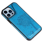 Custodia portafoglio antiurto iPhone 13 Pro Max in PU e TPU