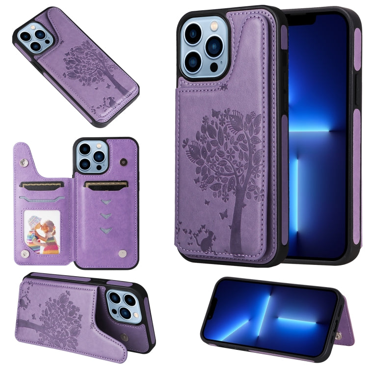 Custodia portafoglio antiurto iPhone 13 Pro Max in PU e TPU