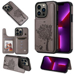 Custodia portafoglio antiurto iPhone 13 Pro Max in PU e TPU