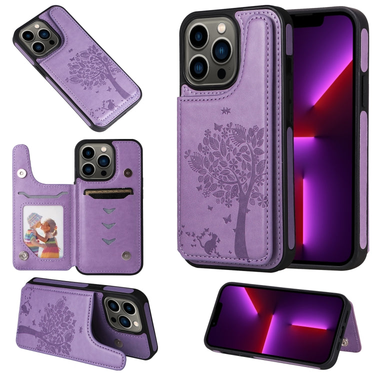 Custodia portafoglio antiurto iPhone 13 Pro Max in PU e TPU