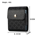 Custodia per telefono appesa in vita con texture a scacchi, For Samsung Galaxy Z Flip3 5G