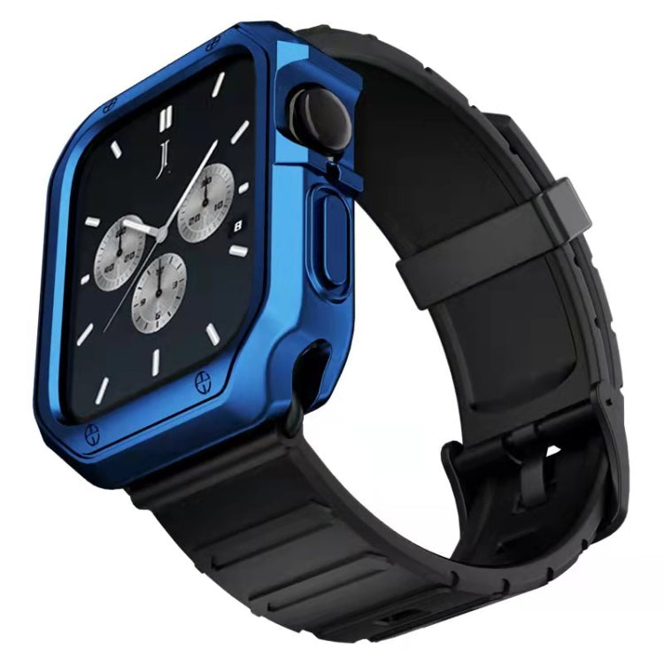 Set cinturino in silicone + custodia per orologio, For Apple Watch Series 9 / 8 / 7 41mm, For Apple Watch Series 9 / 8 / 7 45mm