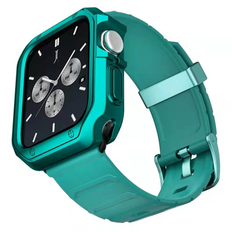 Set cinturino in silicone + custodia per orologio, For Apple Watch Series 9 / 8 / 7 41mm, For Apple Watch Series 9 / 8 / 7 45mm