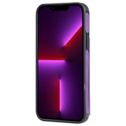Custodia per telefono antiurto con cerniera a doppia fibbia in tinta unita, For iPhone 13 Pro Max, For iPhone 13 Pro, For iPhone 13, For iPhone 13 mini