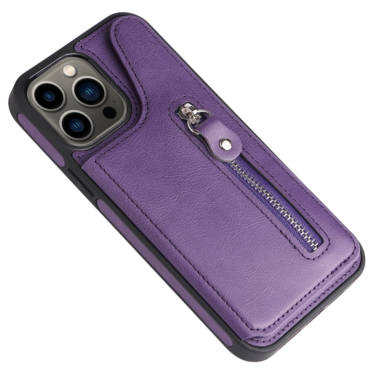 Custodia antiurto con cerniera per iPhone 13 Pro Max