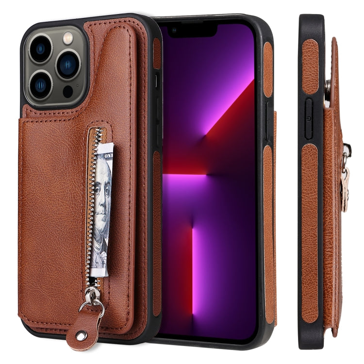 Custodia antiurto con cerniera per iPhone 13 Pro Max