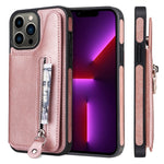 Custodia antiurto con cerniera per iPhone 13 Pro Max