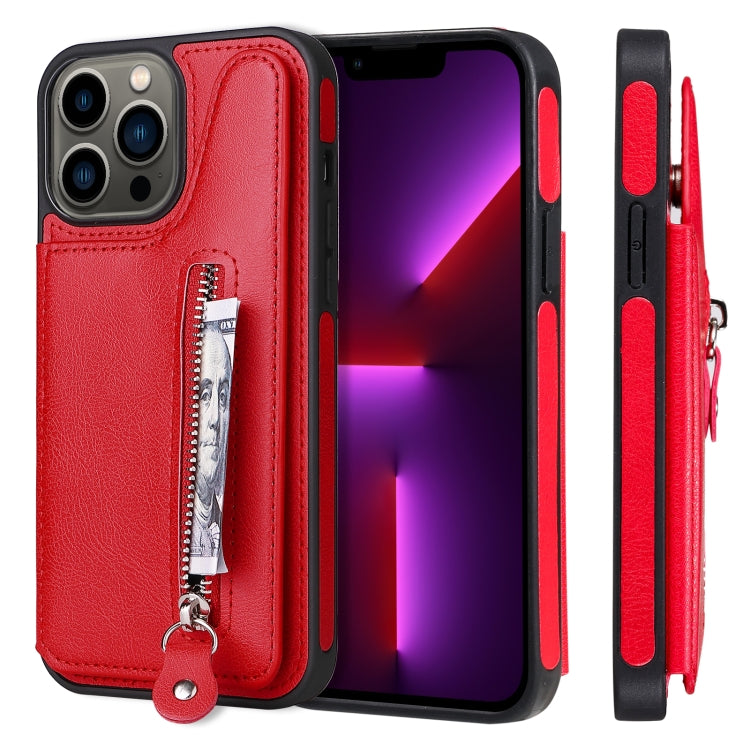Custodia antiurto con cerniera per iPhone 13 Pro Max