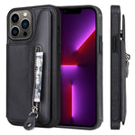 Custodia antiurto con cerniera per iPhone 13 Pro Max