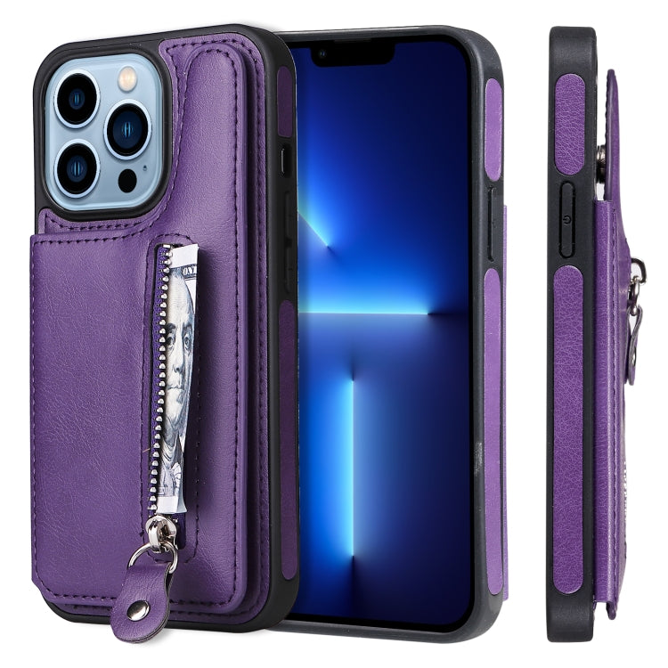 Custodia antiurto con cerniera per iPhone 13 Pro Max