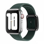Cinturino in silicone con fibbia nera per Apple Watch Series, 7 41mm / 6&SE&5&4 40mm / 3&2&1 38mm